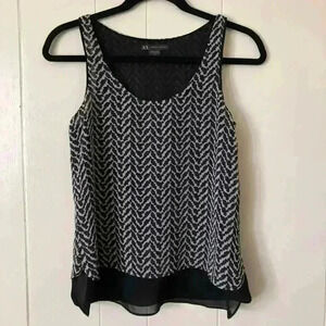 Armani Exchange Women's Sleeveless Printed Top Blouse Size XS